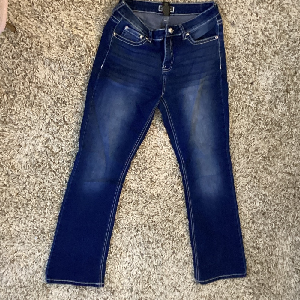 Soundgirl Dark Blue Flare Jeans